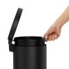 simplehuman BLACK Kosz na Śmieci Łazienkowy 4,5 l / Czarny Mat